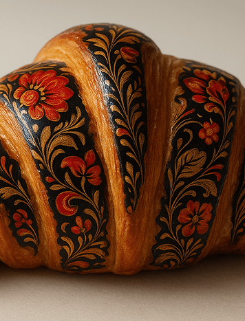 Генерация рекламного визуала для пекарни