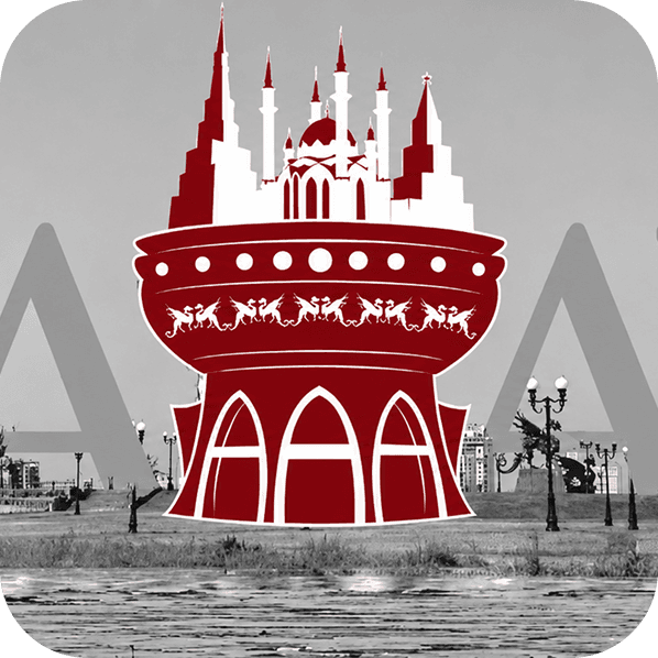 Айдентика для города Казань.